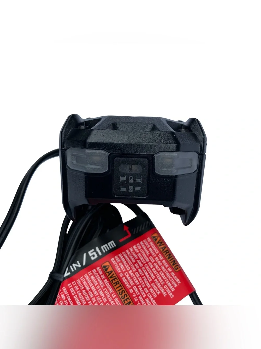 Craftsman Black and Red 20V Lithium-Ion Battery Charger